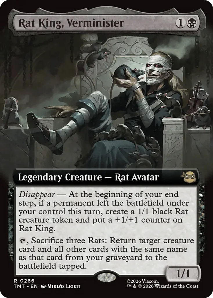 Rat King, Verminister · Teenage Mutant Ninja Turtles