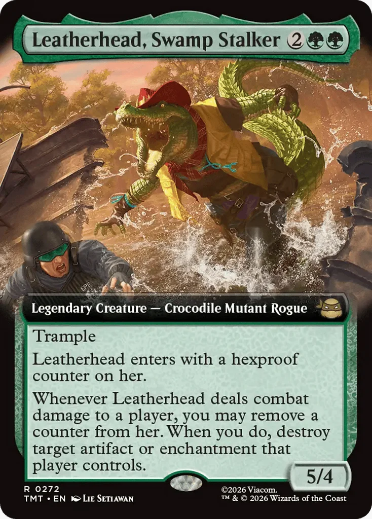 Leatherhead, Swamp Stalker · Teenage Mutant Ninja Turtles
