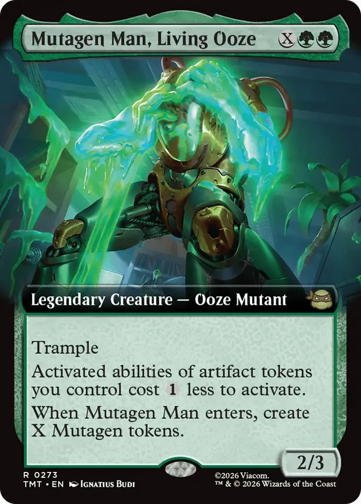 Mutagen Man, Living Ooze · Teenage Mutant Ninja Turtles