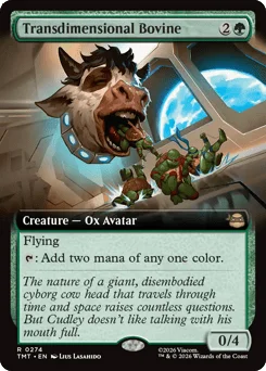 Transdimensional Bovine