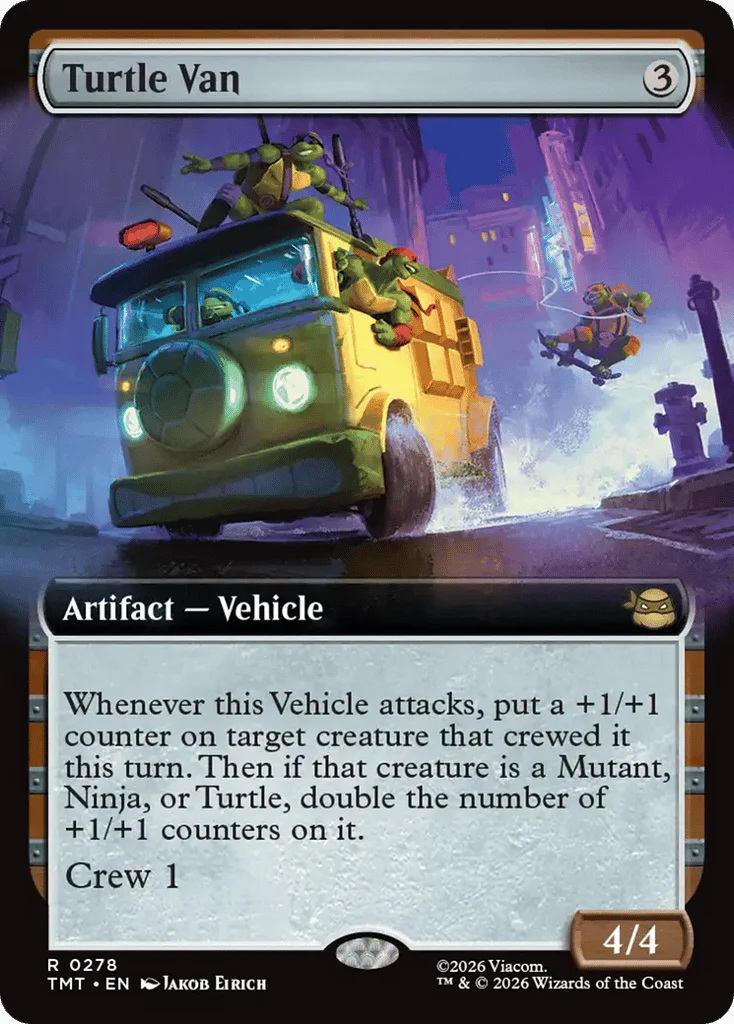 Turtle Van · Teenage Mutant Ninja Turtles