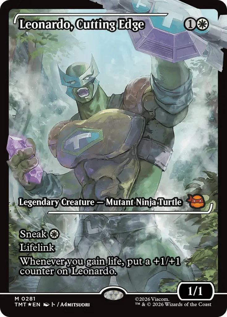 Leonardo, Cutting Edge · Teenage Mutant Ninja Turtles