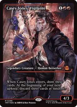 Casey Jones, Vigilante
