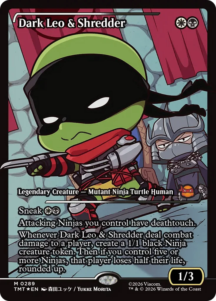 Dark Leo & Shredder · Teenage Mutant Ninja Turtles