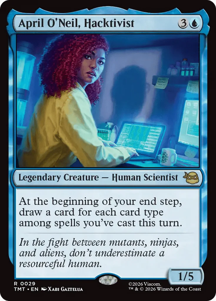 April O'Neil, Hacktivist · Teenage Mutant Ninja Turtles