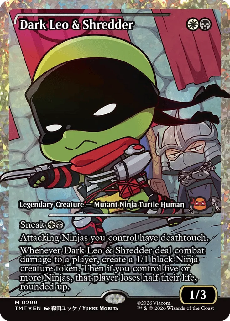 Dark Leo & Shredder · Teenage Mutant Ninja Turtles