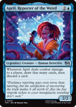 April, Reporter of the Weird