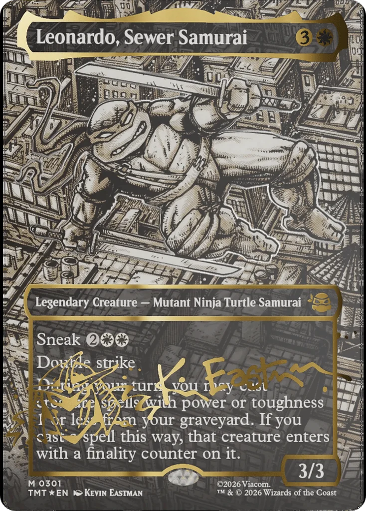 Leonardo, Sewer Samurai · Teenage Mutant Ninja Turtles