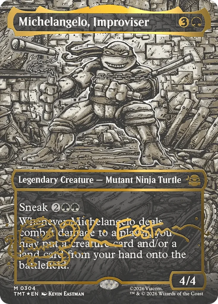 Michelangelo, Improviser · Teenage Mutant Ninja Turtles