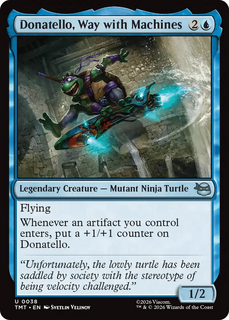 Donatello, Way with Machines · Teenage Mutant Ninja Turtles