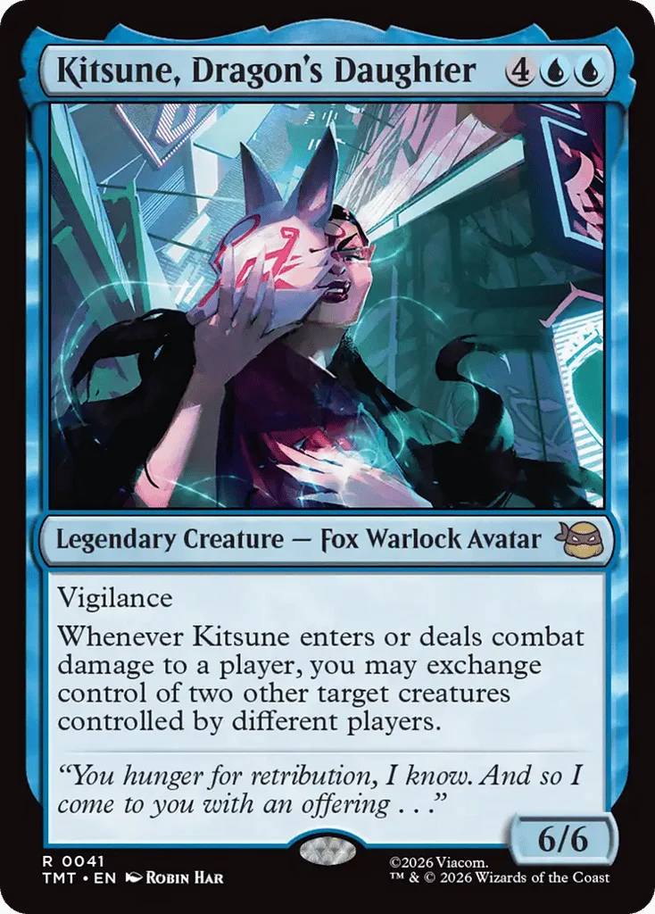 Kitsune, Dragon's Daughter · Teenage Mutant Ninja Turtles