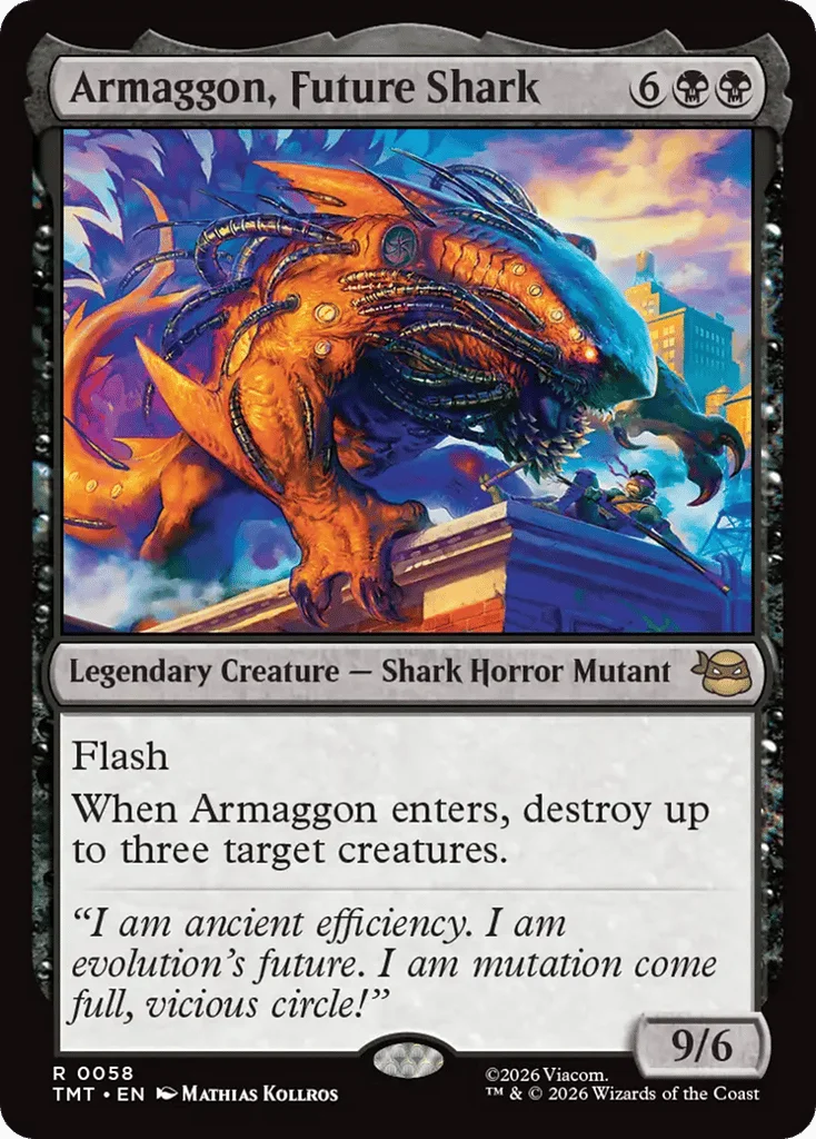 Armaggon, Future Shark · Teenage Mutant Ninja Turtles