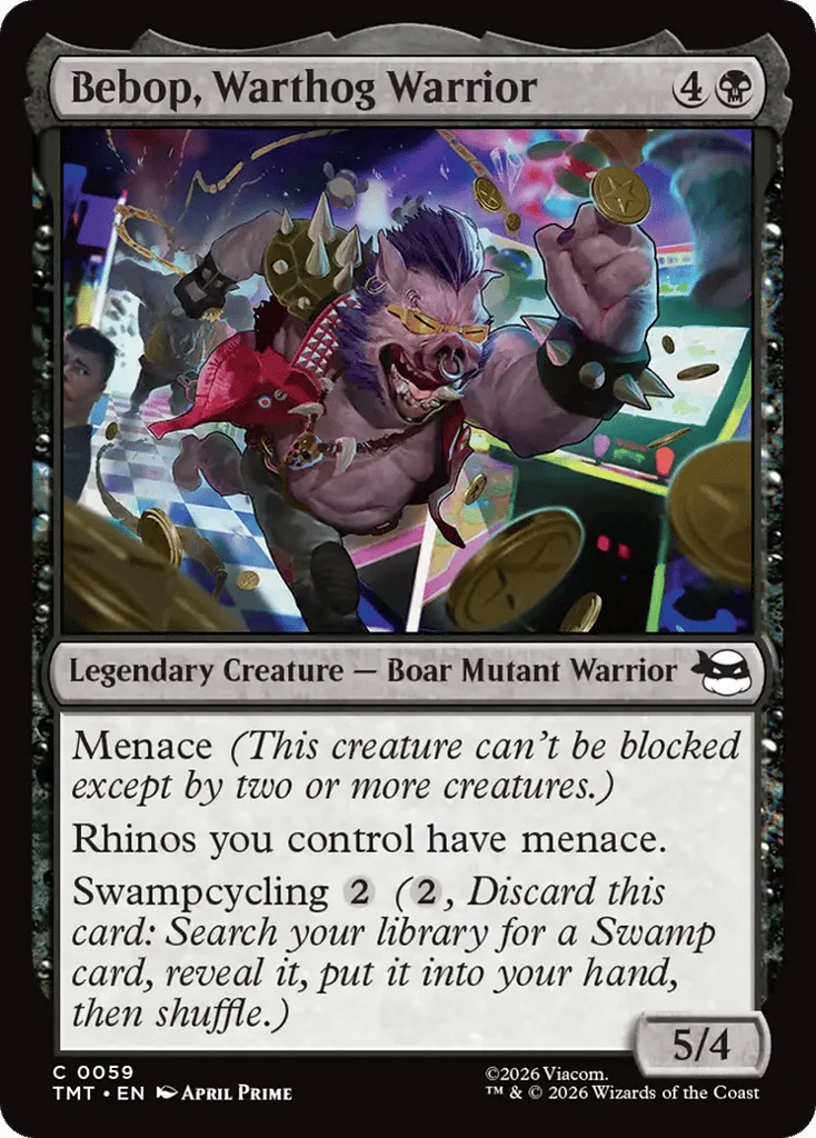 Bebop, Warthog Warrior · Teenage Mutant Ninja Turtles