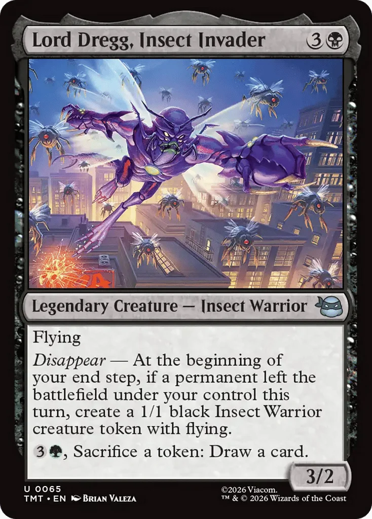 Lord Dregg, Insect Invader · Teenage Mutant Ninja Turtles