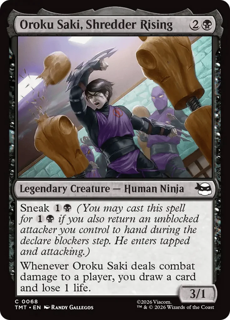 Oroku Saki, Shredder Rising · Teenage Mutant Ninja Turtles