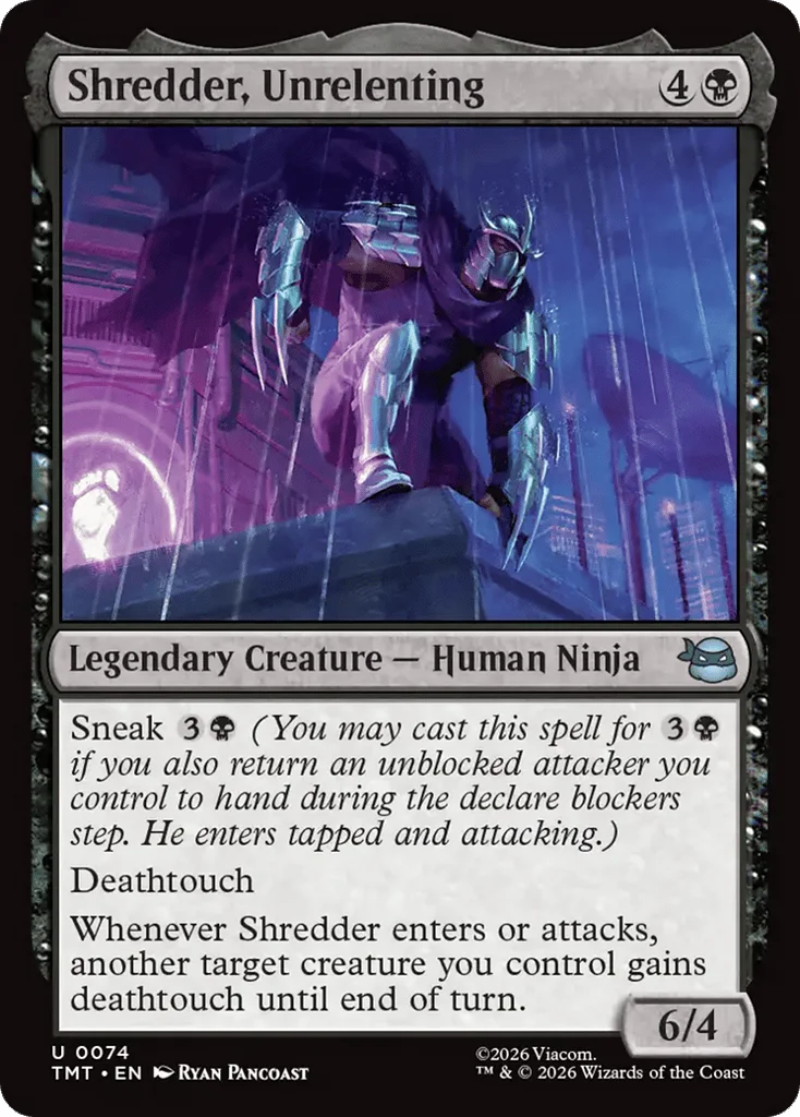 Shredder, Unrelenting · Teenage Mutant Ninja Turtles