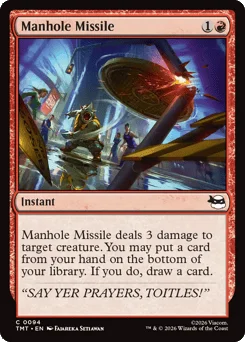 Manhole Missile