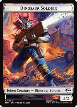 Dinosaur Soldier