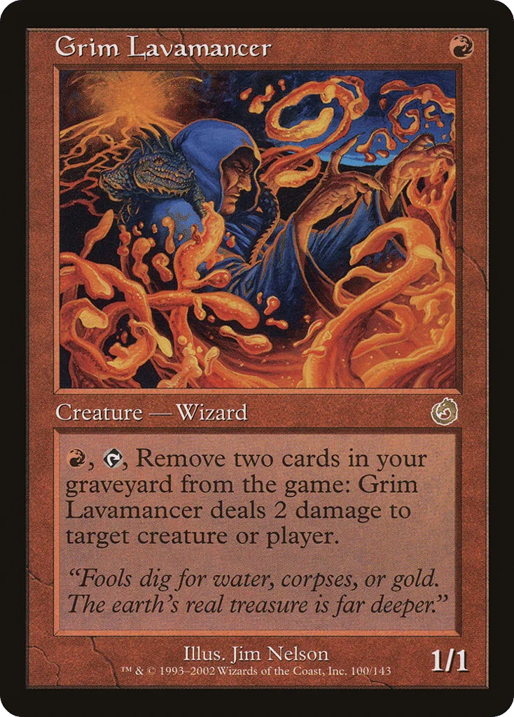 Grim Lavamancer · Torment