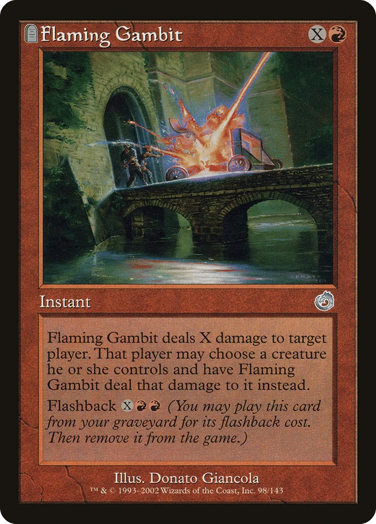 Flaming Gambit · Torment