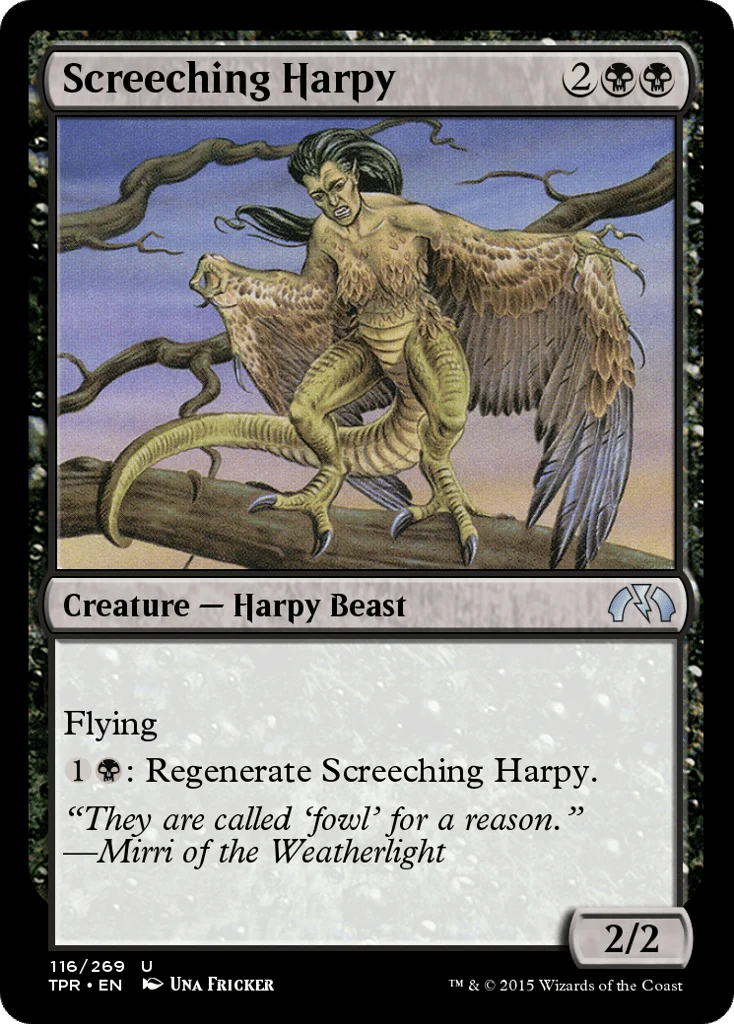 Screeching Harpy · Tempest Remastered
