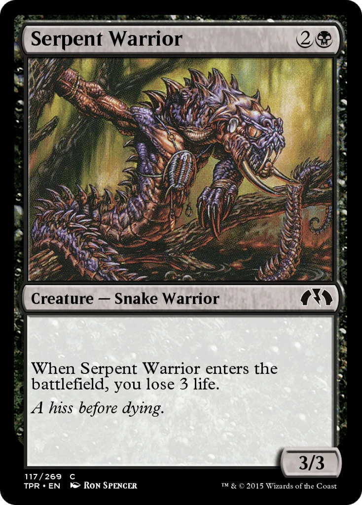 Serpent Warrior · Tempest Remastered