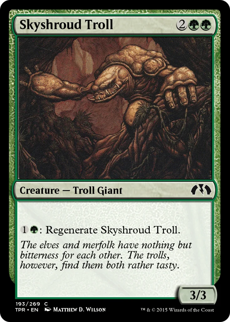 Skyshroud Troll · Tempest Remastered