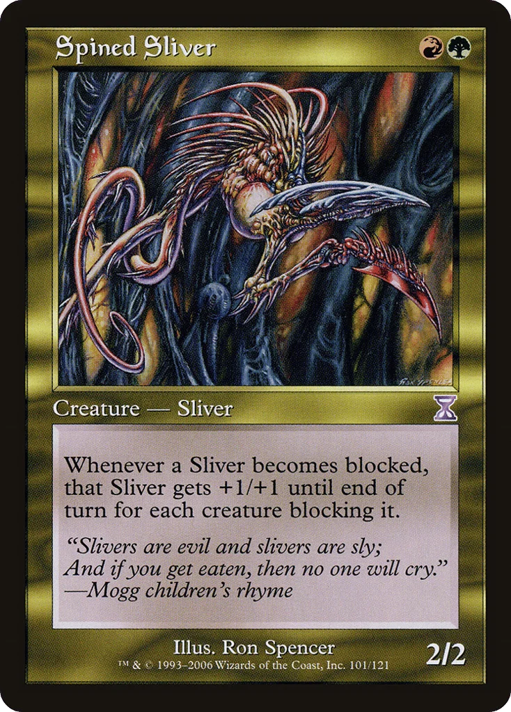 Spined Sliver · Time Spiral Timeshifted