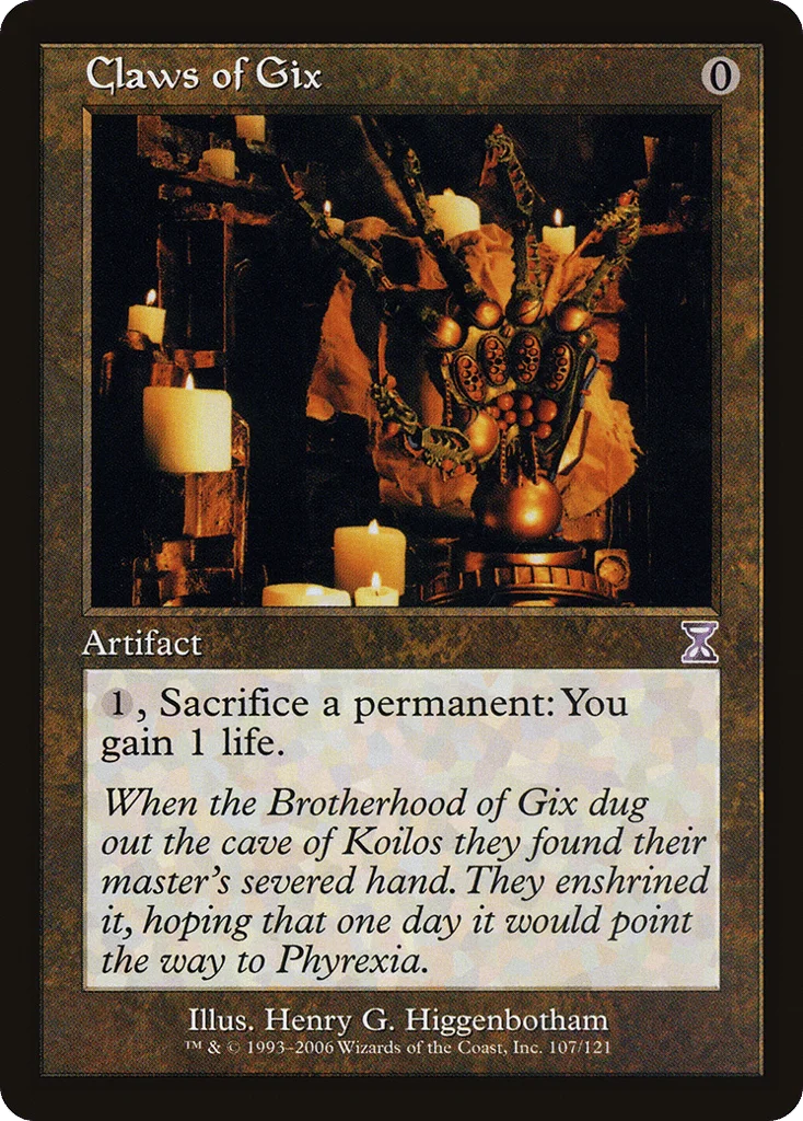 Claws of Gix · Time Spiral Timeshifted
