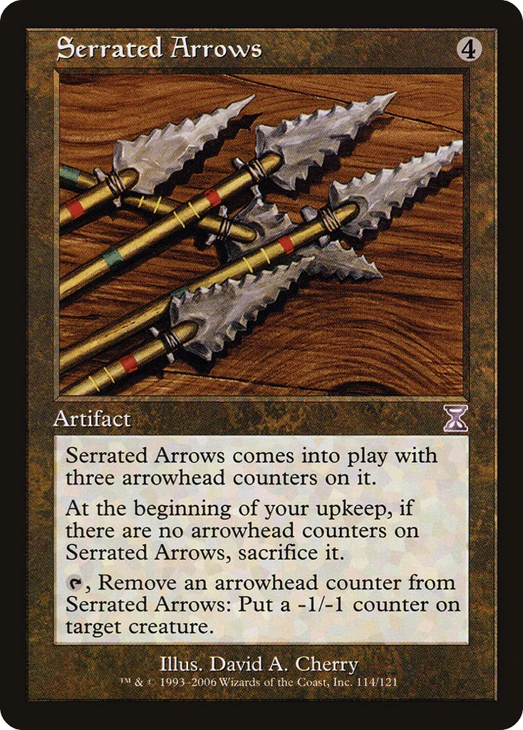 Serrated Arrows · Time Spiral Timeshifted
