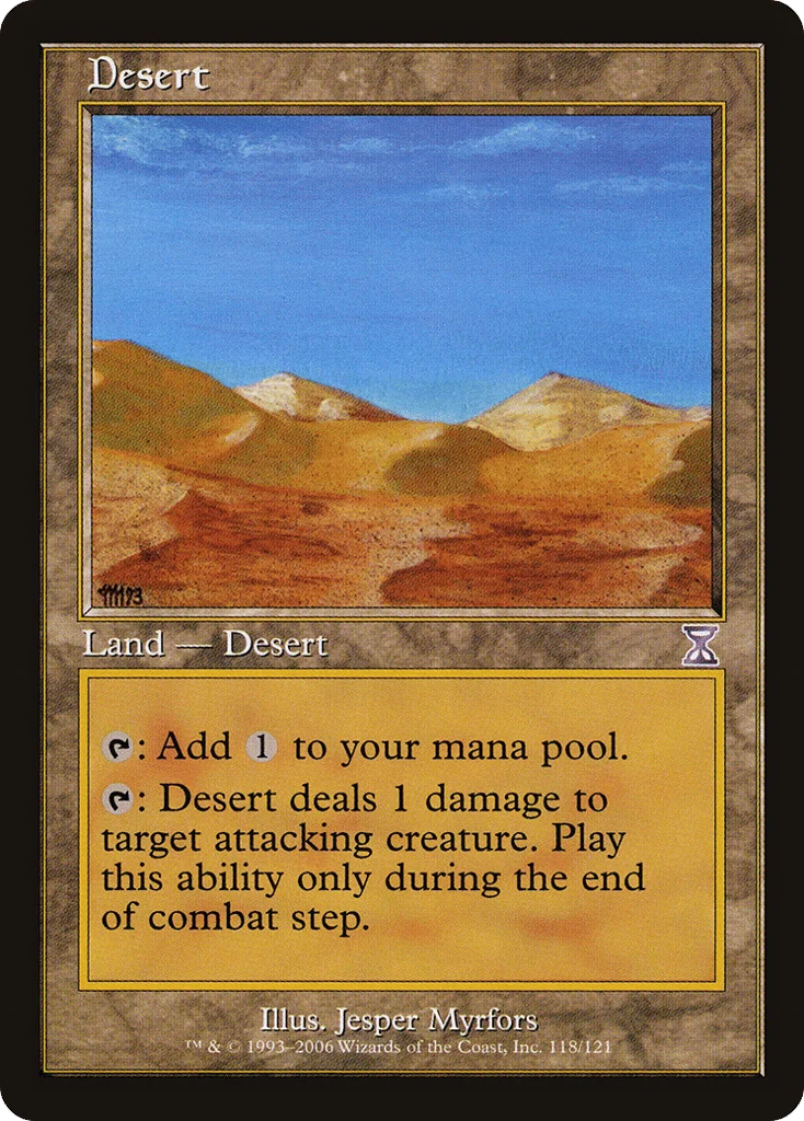 Desert · Time Spiral Timeshifted