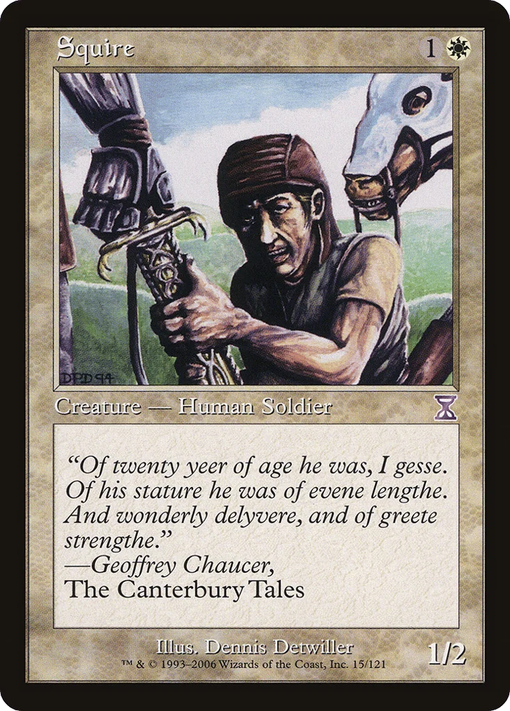 Squire · Time Spiral Timeshifted