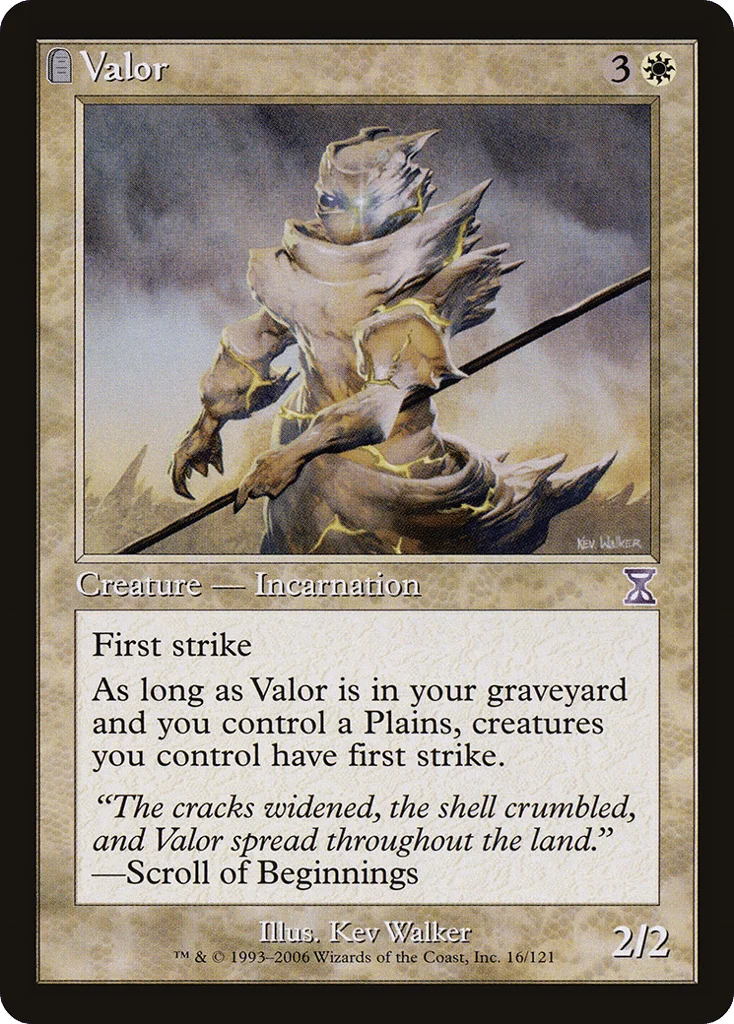 Valor · Time Spiral Timeshifted