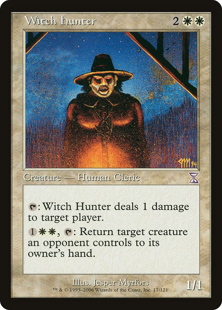 Witch Hunter · Time Spiral Timeshifted