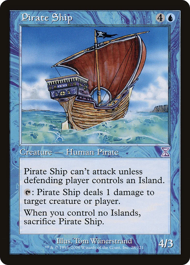 Pirate Ship · Time Spiral Timeshifted