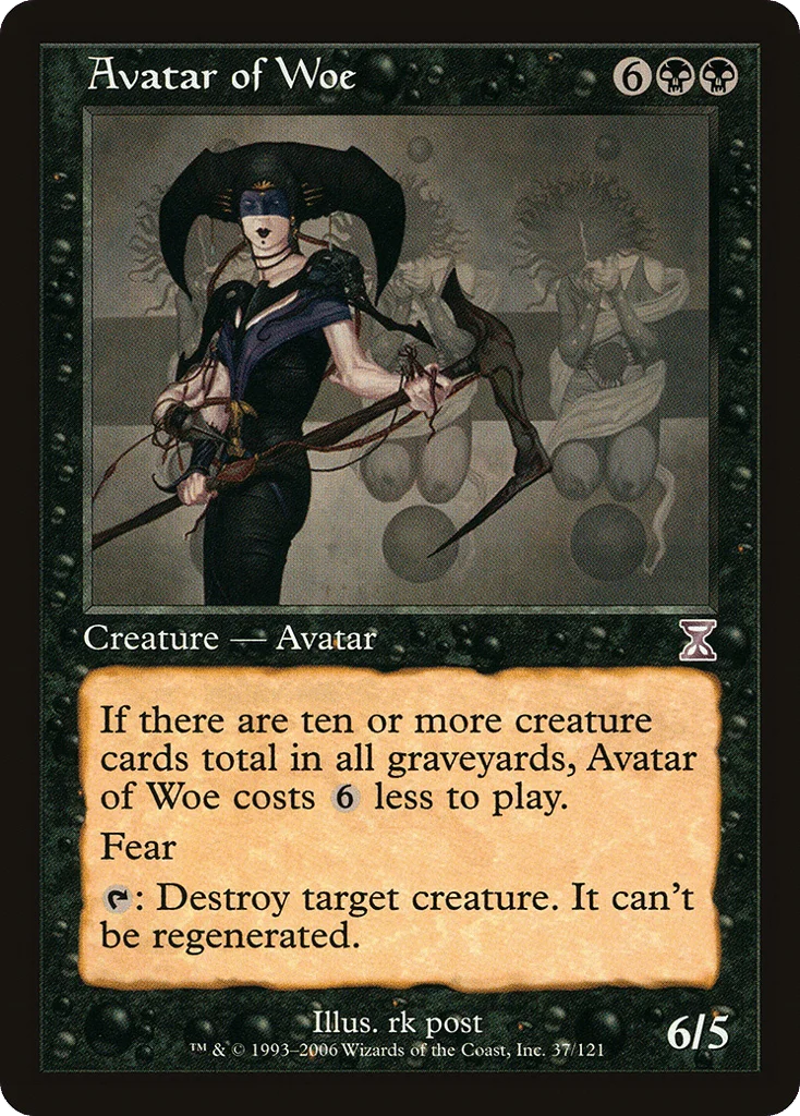 Avatar of Woe · Time Spiral Timeshifted