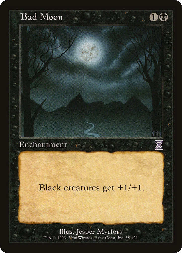 Bad Moon · Time Spiral Timeshifted
