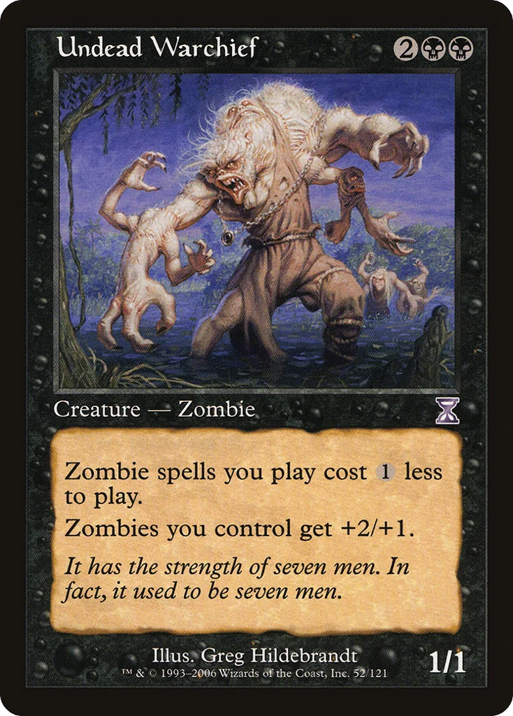 Undead Warchief · Time Spiral Timeshifted
