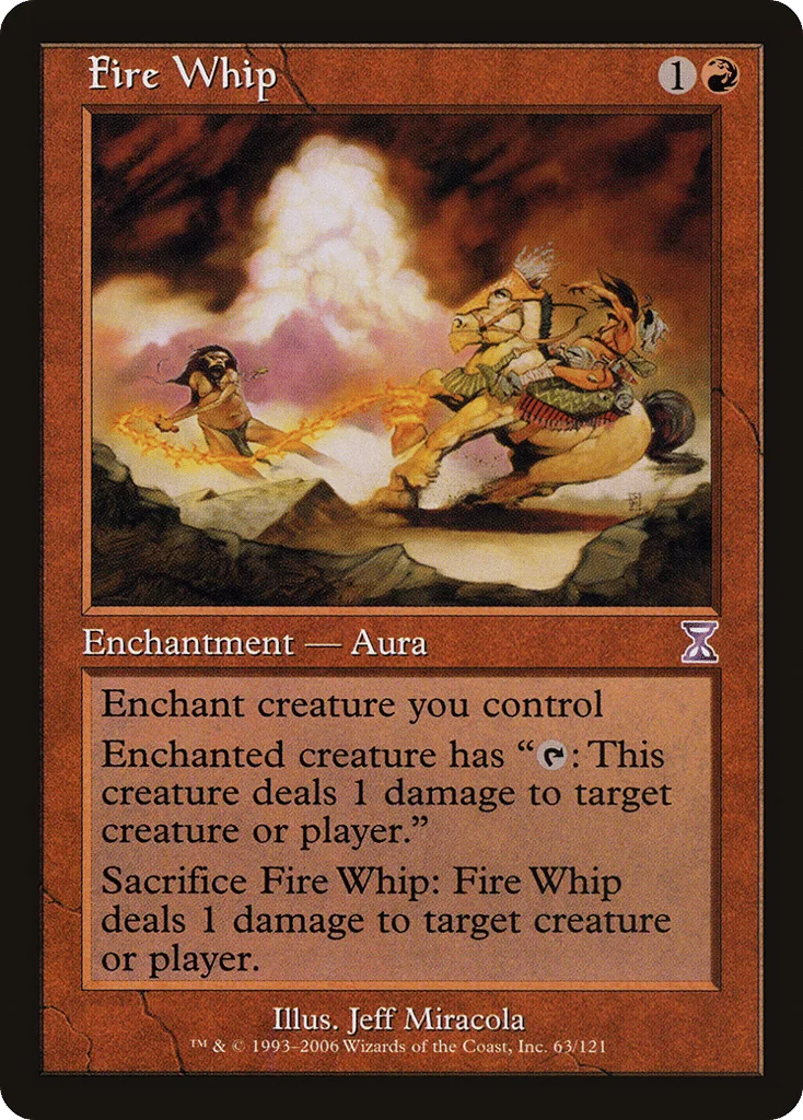Fire Whip · Time Spiral Timeshifted