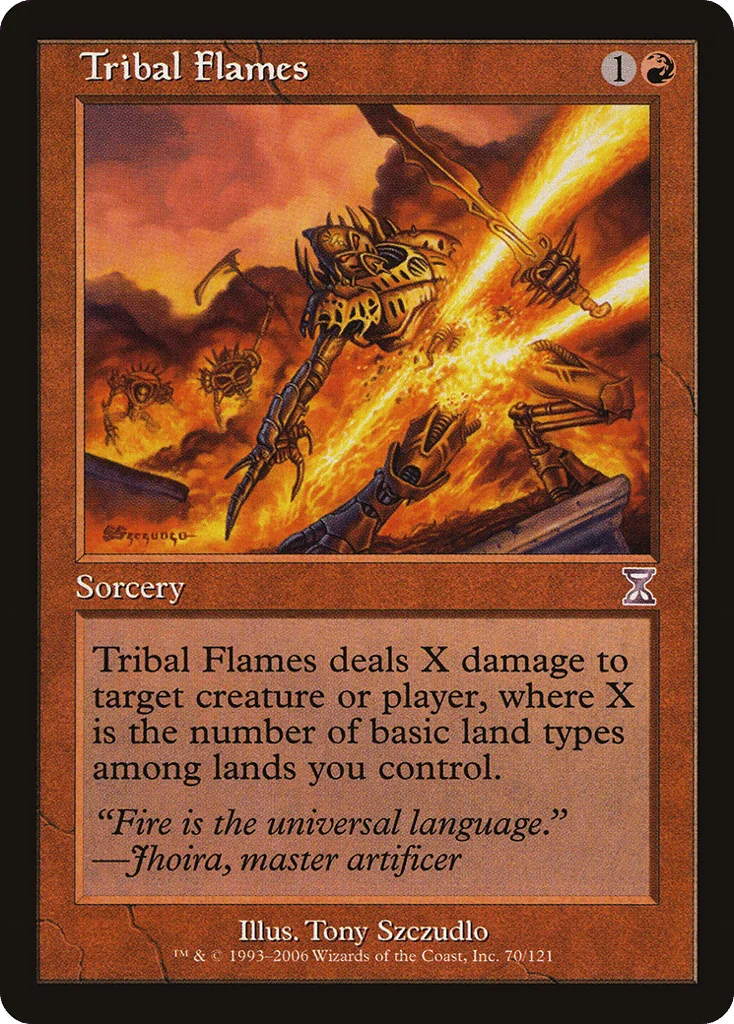 Tribal Flames · Time Spiral Timeshifted