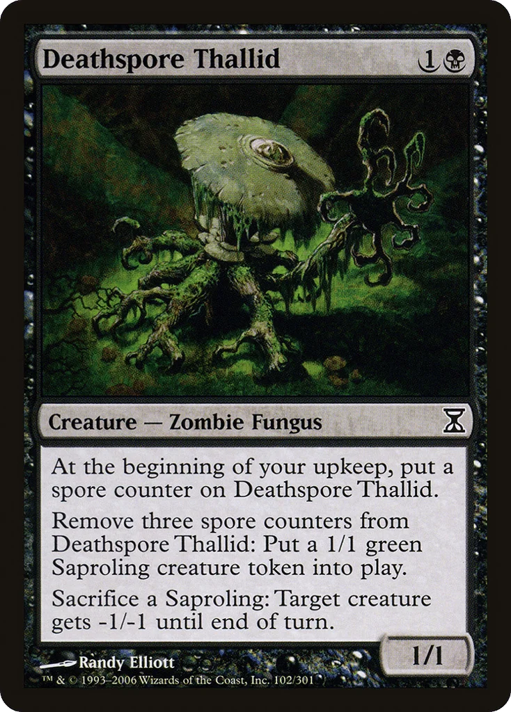 Deathspore Thallid · Time Spiral