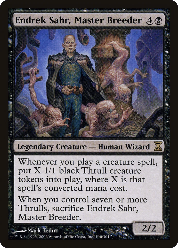 Endrek Sahr, Master Breeder · Time Spiral