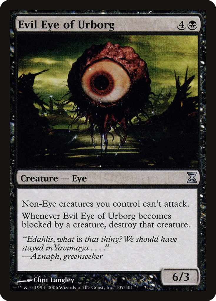 Evil Eye of Urborg · Time Spiral