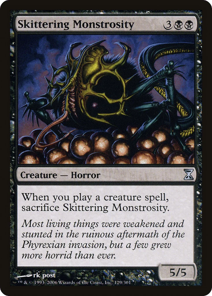 Skittering Monstrosity · Time Spiral