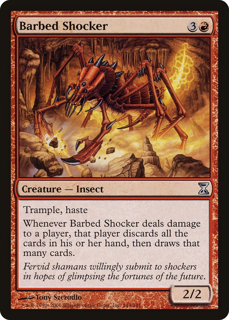 Barbed Shocker · Time Spiral