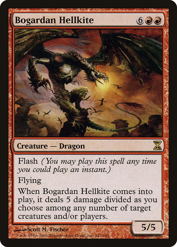 Bogardan Hellkite · Time Spiral