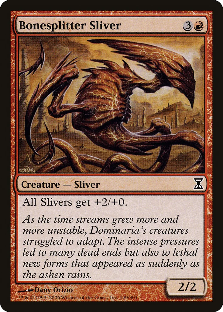 Bonesplitter Sliver · Time Spiral