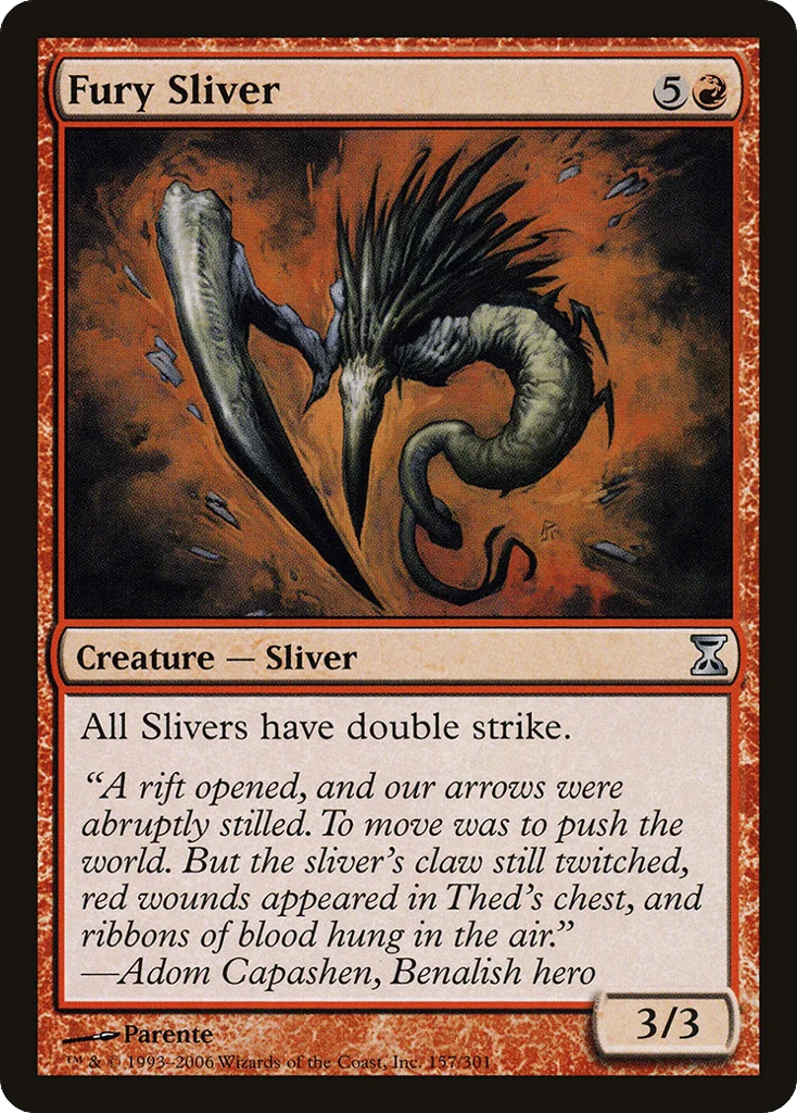 Fury Sliver · Time Spiral