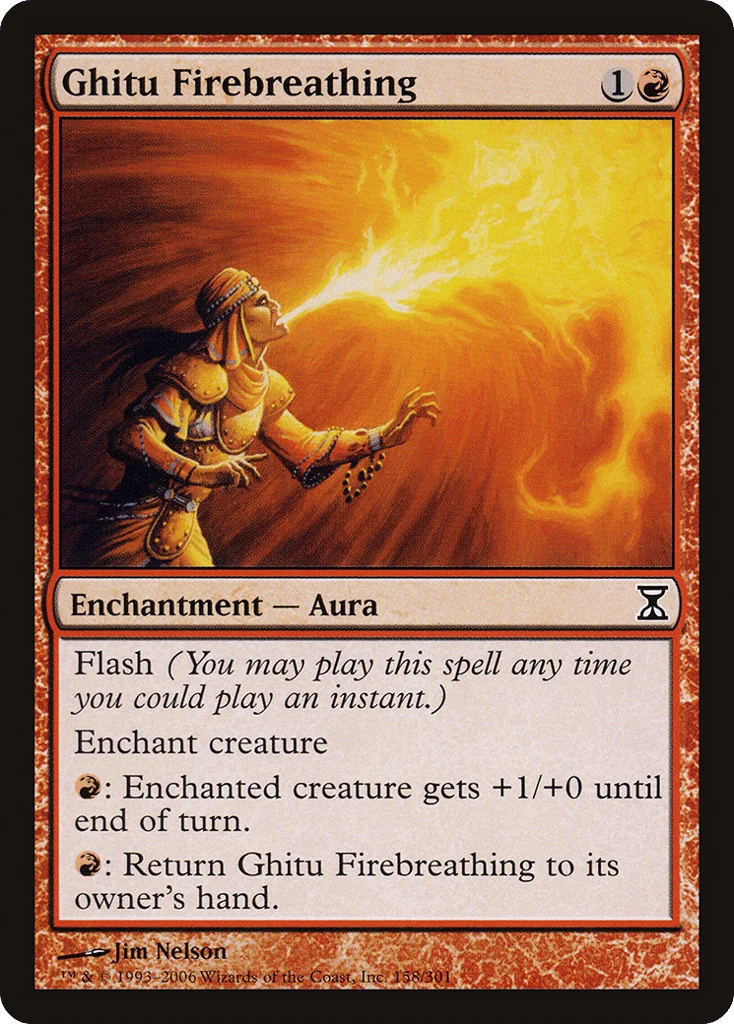 Ghitu Firebreathing · Time Spiral