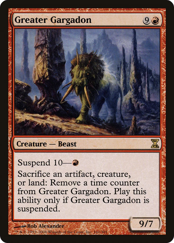 Greater Gargadon · Time Spiral